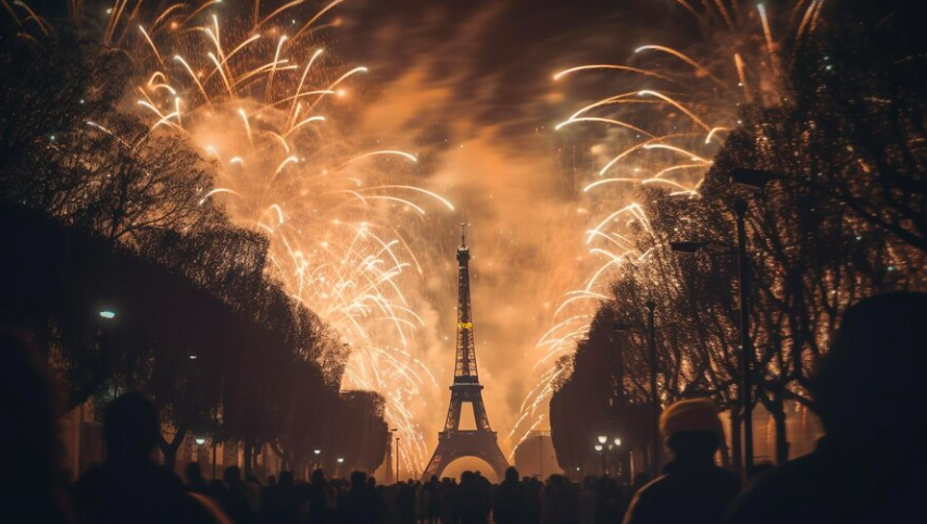 Celebrate New Year's Eve in Paris, France