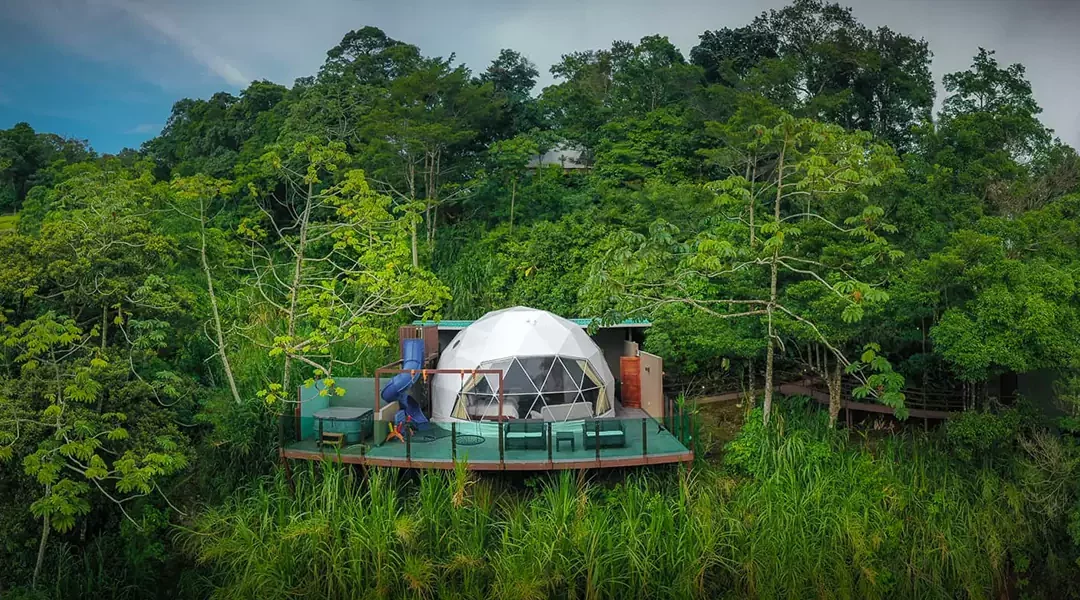 Glampling y aventura en Costa Rica