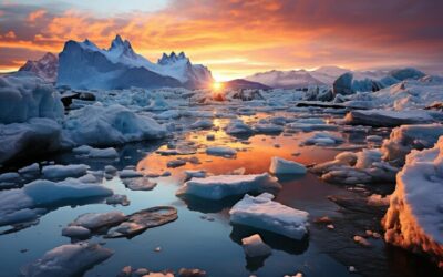 A dive in Antarctica among penguins and icebergs